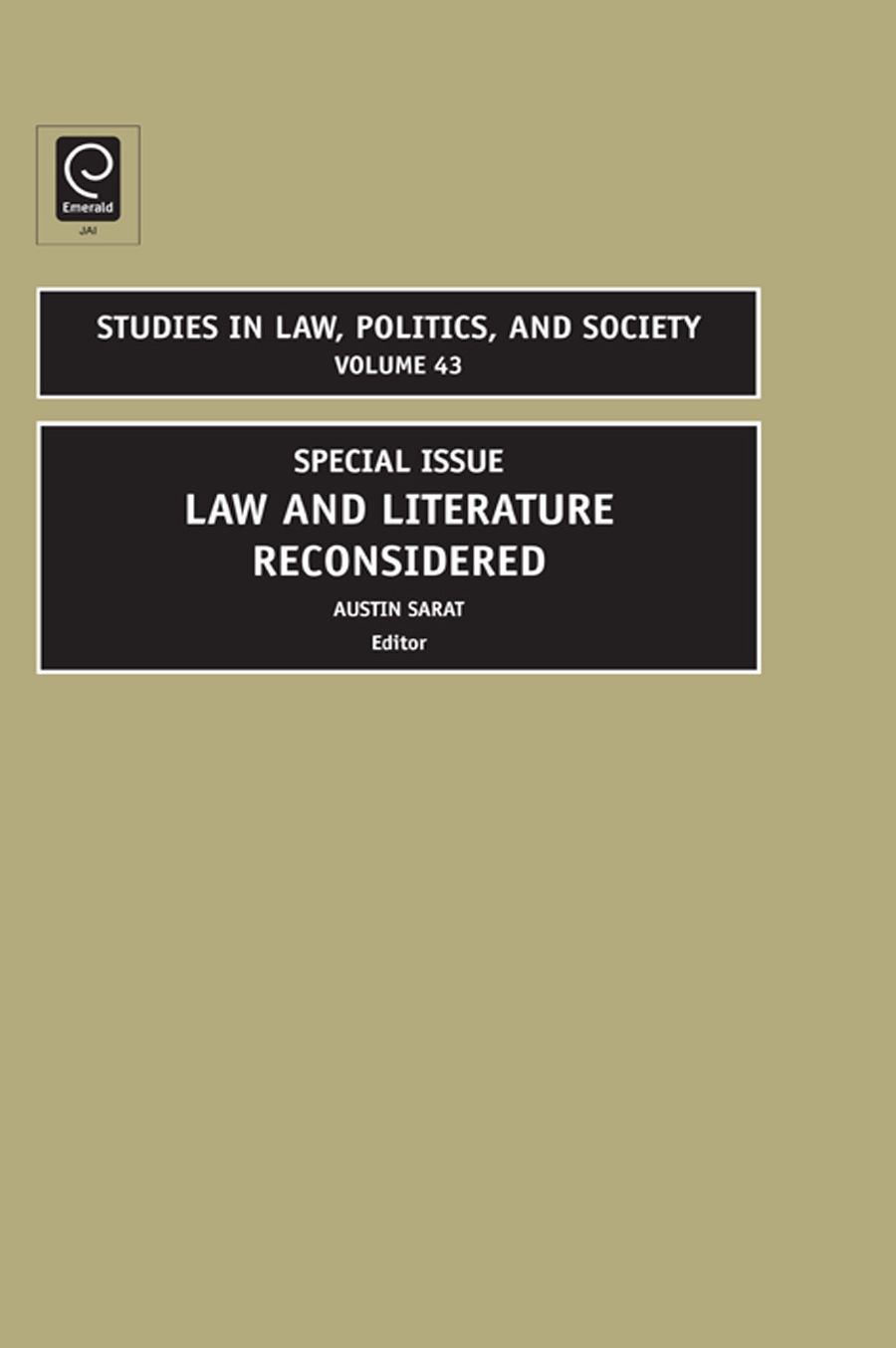 Studies in Law, Politics and Society, Volume 43