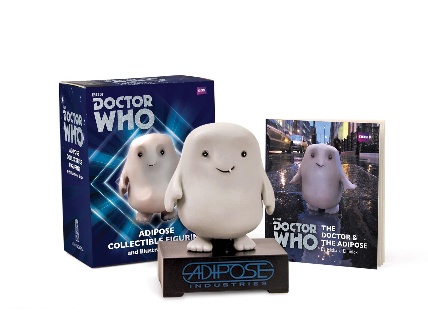 Doctor Who: Adipose Collectible Figurine and Illustrated Book: With sound!