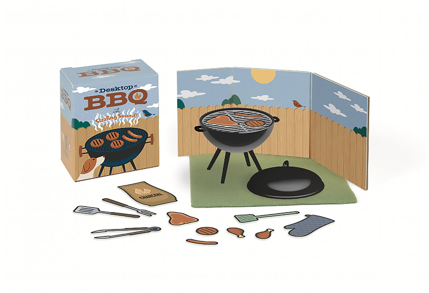 Desktop BBQ: With sizzling sound!