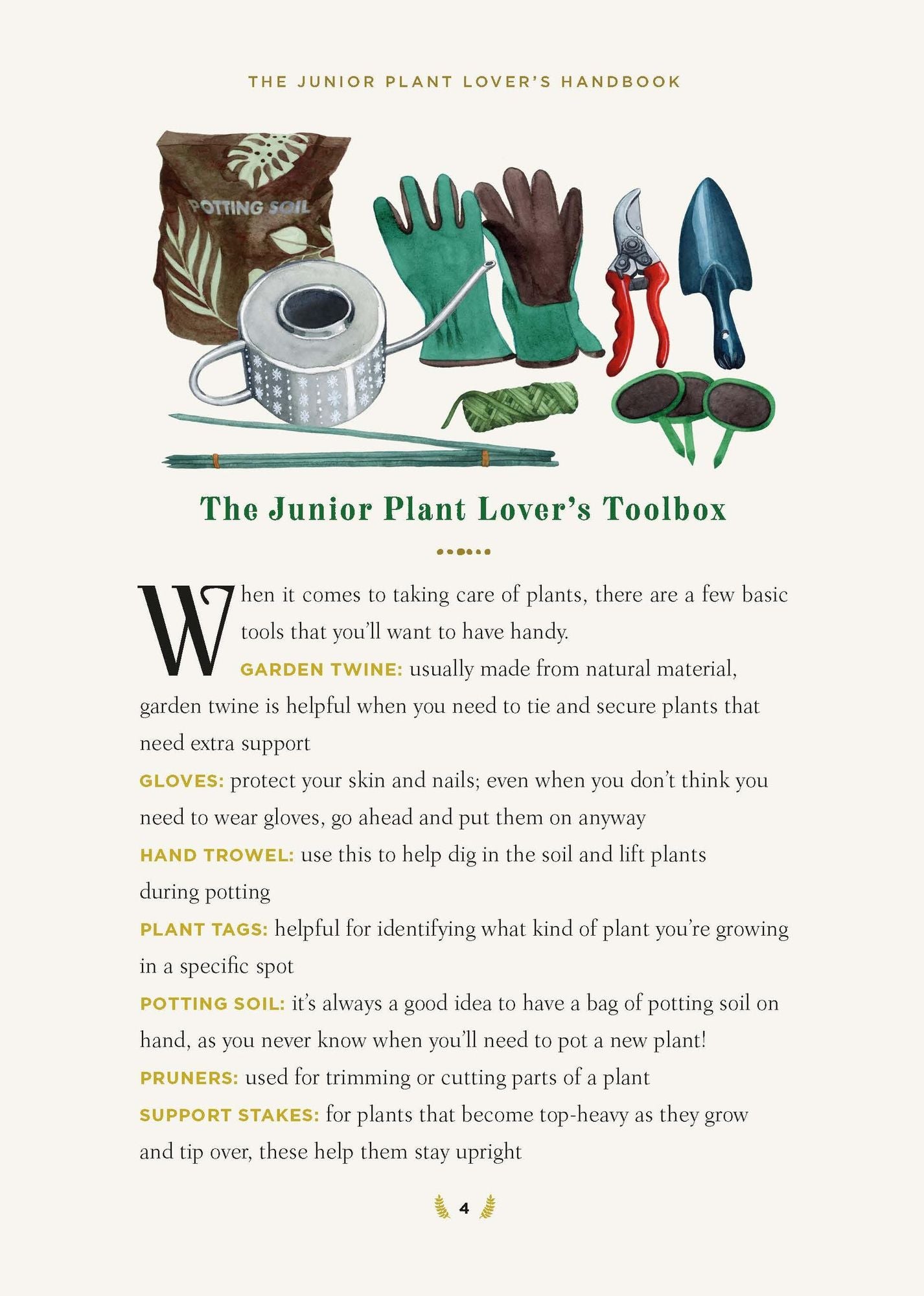 The Junior Plant Lover's Handbook: A Green-Thumb Guide for Kids