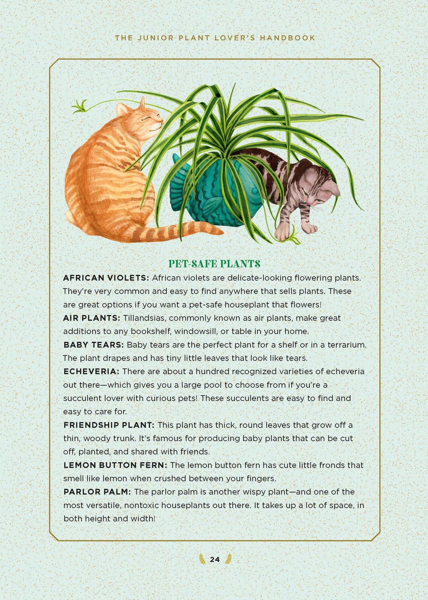 The Junior Plant Lover's Handbook: A Green-Thumb Guide for Kids