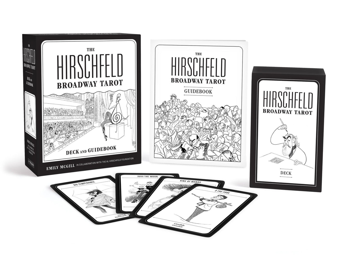 The Hirschfeld Broadway Tarot: Deck and Guidebook