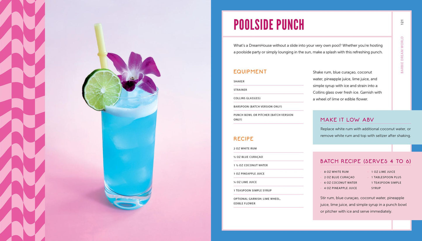 The Official Barbie Cocktail Book: 50 Dreamy Recipes for Inspired Entertaining