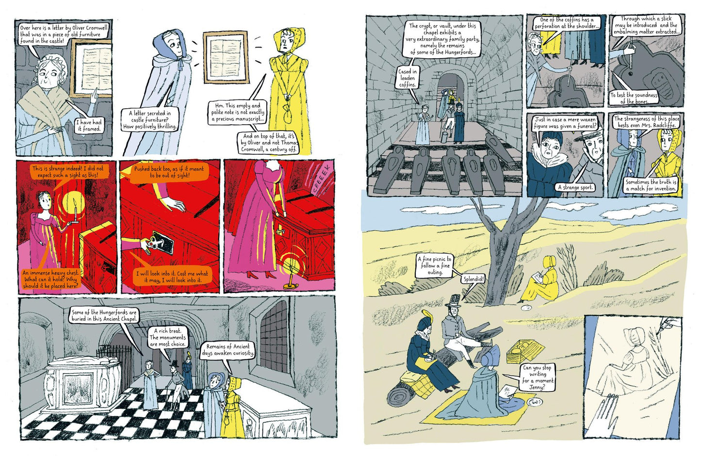 The Novel Life of Jane Austen: A Graphic Biography