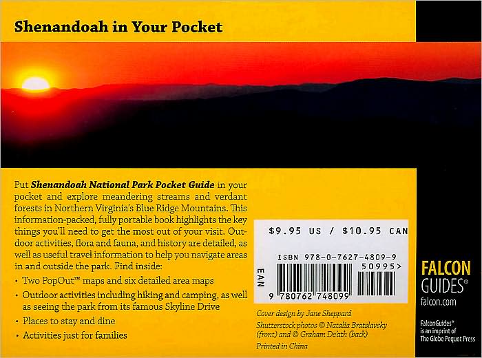 Shenandoah National Park Pocket Guide