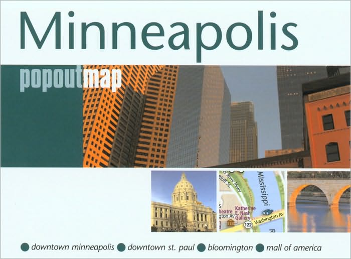 Minneapolis, Minnesota PopOut Map