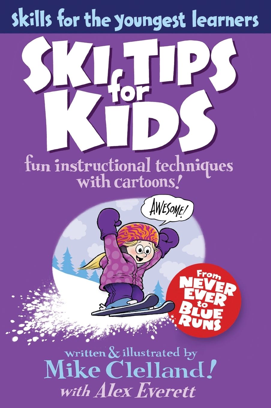 Ski Tips for Kids: Fun Instructional Techniques with Cartoons