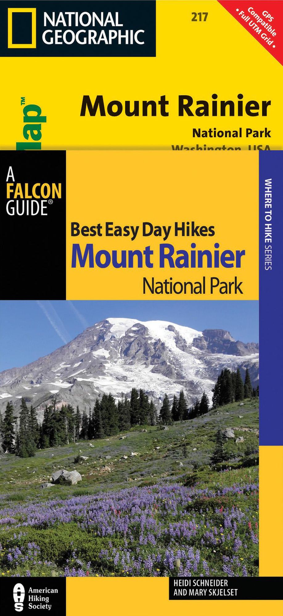 Best Easy Day Hiking Guide and Trail Map Bundle: Mount Rainier National Park