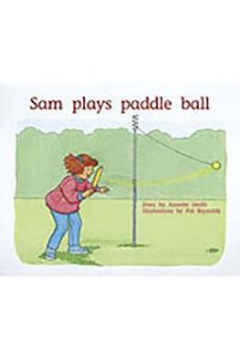 Rigby PM Plus: Individual Student Edition Blue (Levels 9-11) Sam Plays Paddle Ball