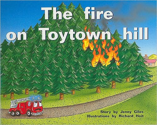 Rigby PM Plus: Individual Student Edition Blue (Levels 9-11) The Fire on Toytown Hill