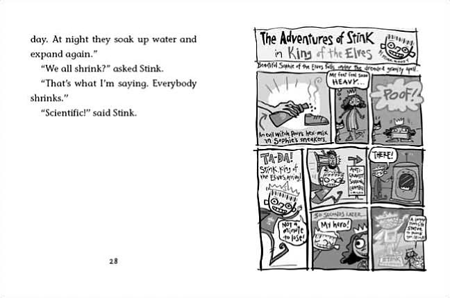 The Incredible Shrinking Kid (Stink Series #1)