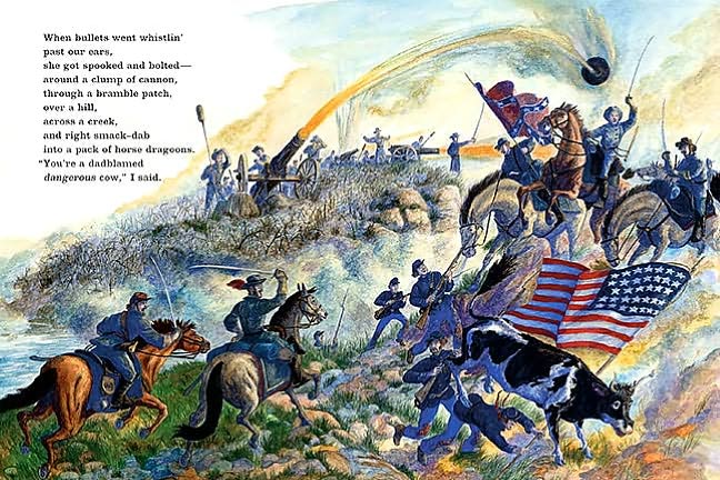 Dadblamed Union Army Cow