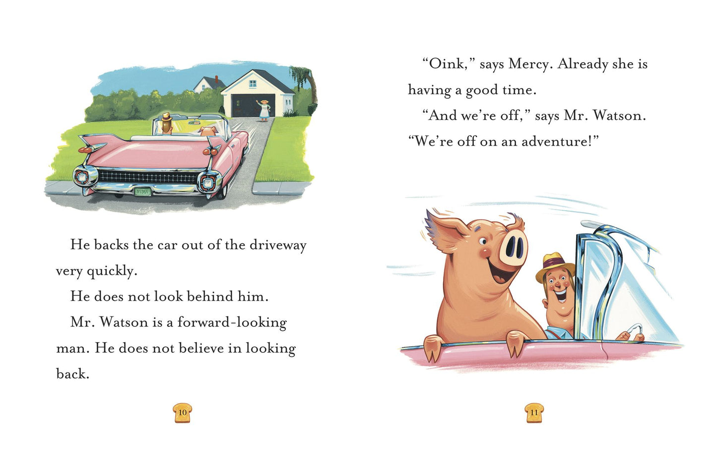 Mercy Watson Goes for a Ride (Mercy Watson Series)