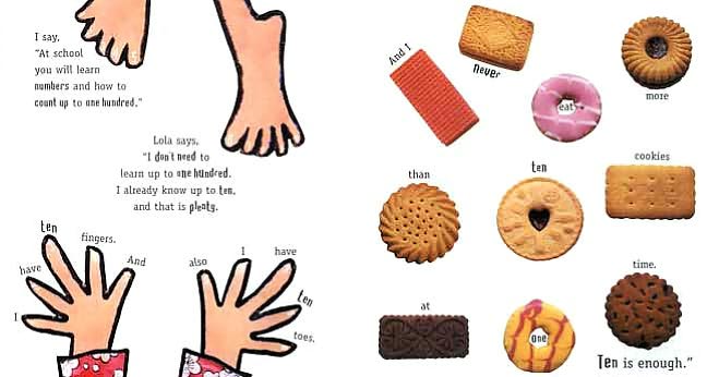 I Am Too Absolutely Small for School (Charlie and Lola Series)