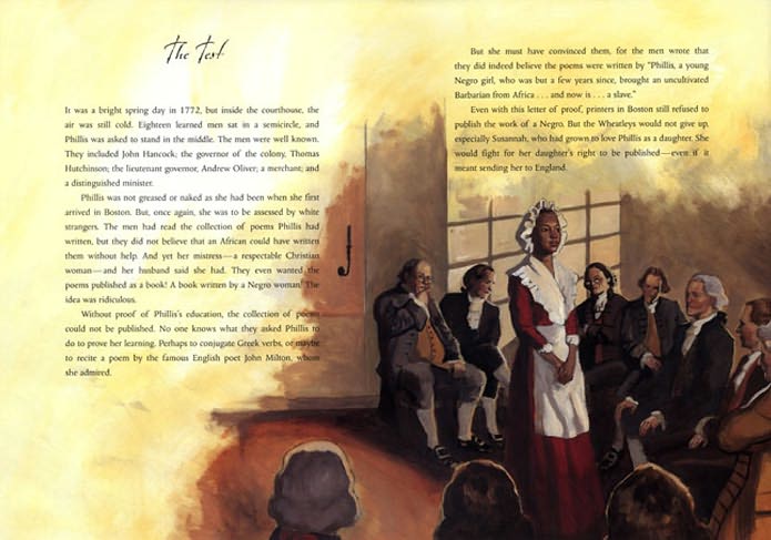 A Voice of Her Own: The Story of Phillis Wheatley, Slave Poet