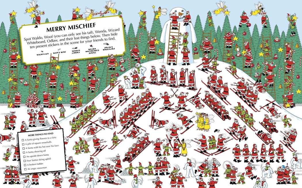 Where's Waldo? Santa Spectacular
