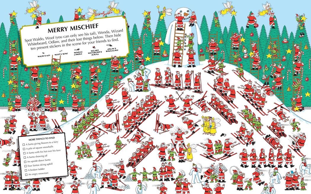 Where's Waldo? Santa Spectacular
