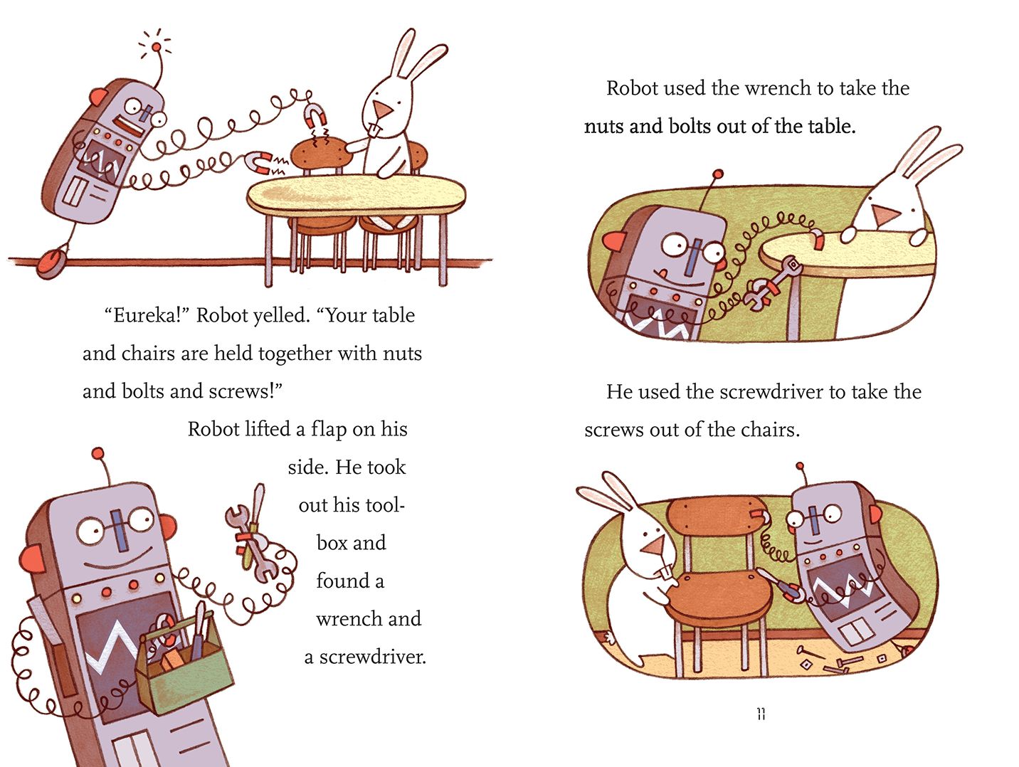 Rabbit and Robot: The Sleepover