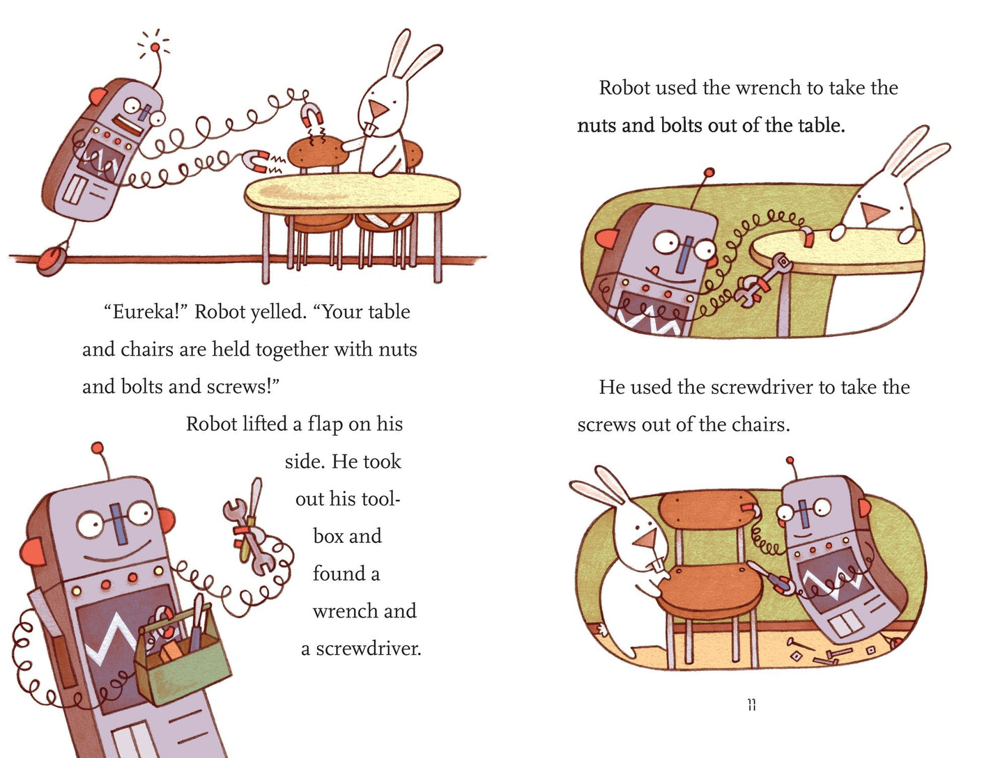 Rabbit and Robot: The Sleepover