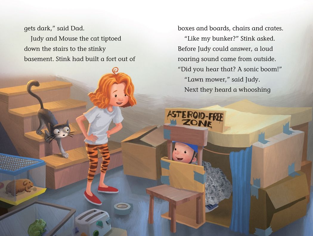 Stink Moody in Master of Disaster (Judy Moody and Friends Series #5)