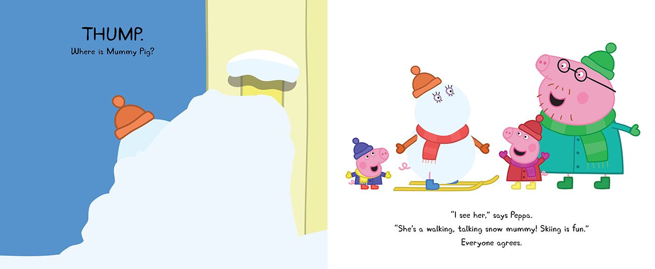 Peppa Pig and the Day at Snowy Mountain