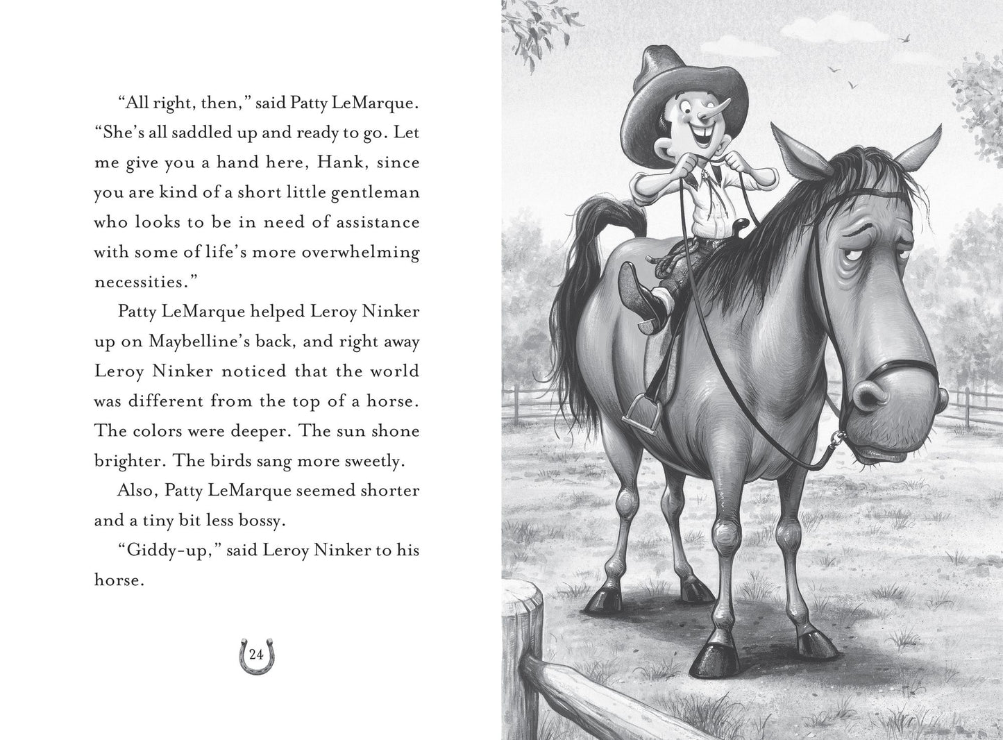 Leroy Ninker Saddles Up (Tales from Deckawoo Drive Series #1)