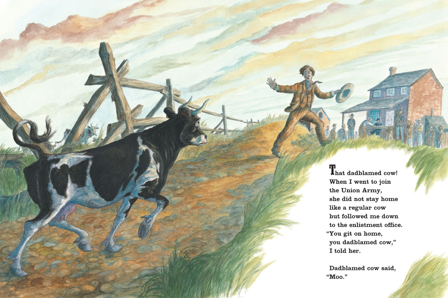 Dadblamed Union Army Cow
