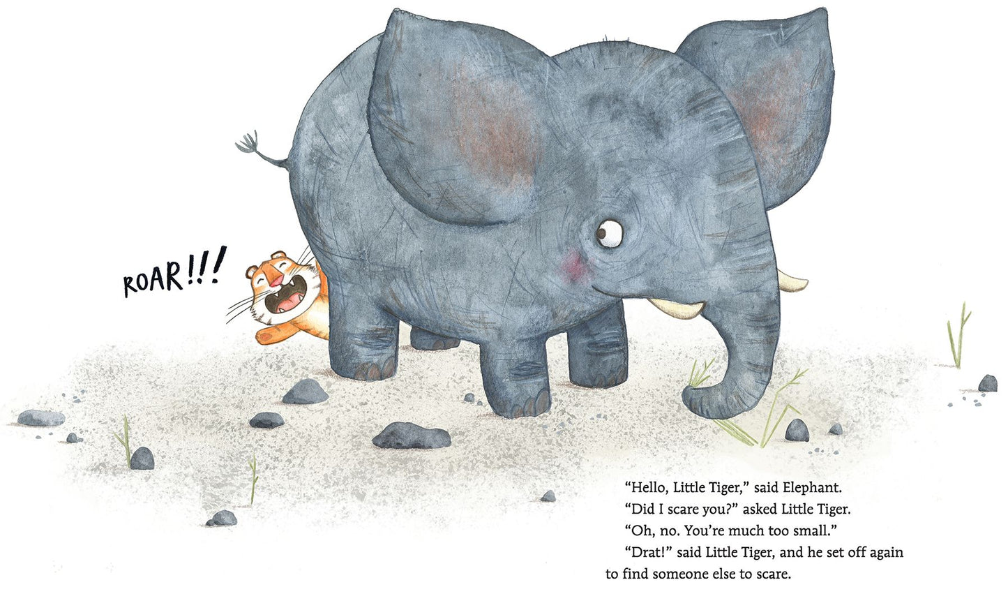The Tiptoeing Tiger