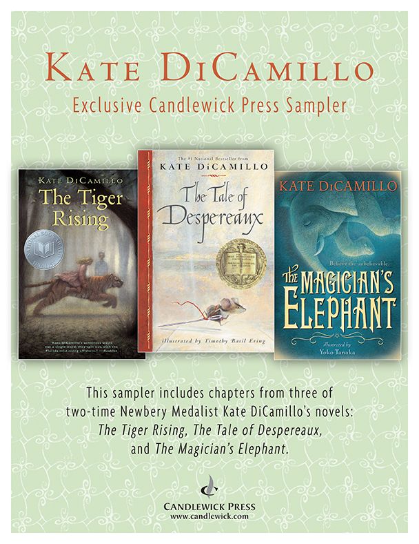 Kate DiCamillo: Exclusive Candlewick Press Sampler
