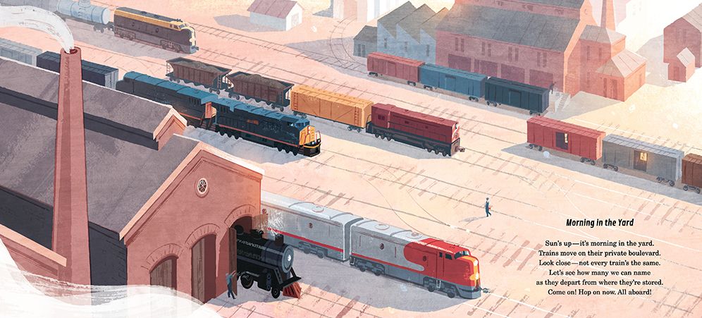 Clackety Track: Poems about Trains