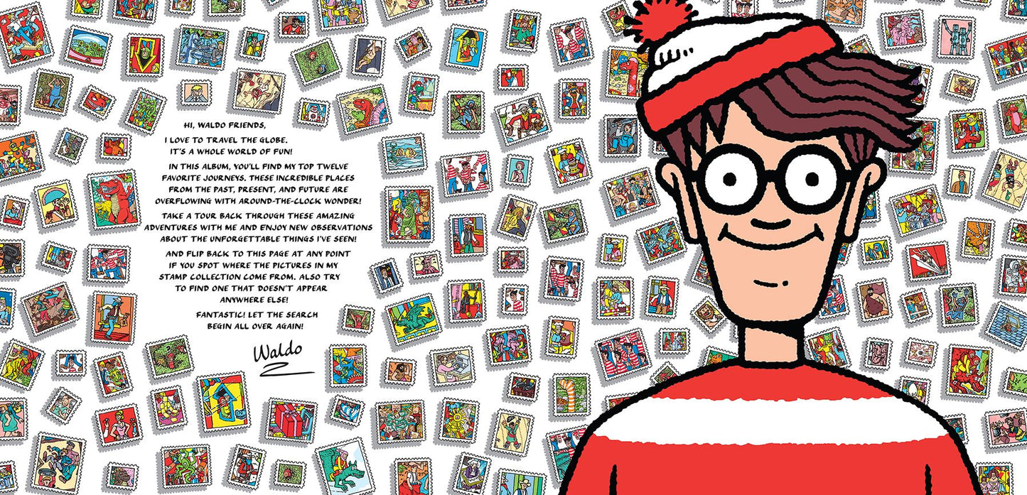 Where's Waldo? Destination: Everywhere!: 12 classic scenes as you've never seen them before!