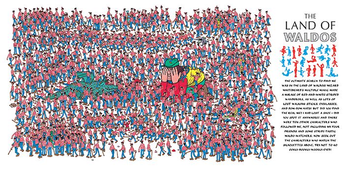 Where's Waldo? Destination: Everywhere!: 12 classic scenes as you've never seen them before!