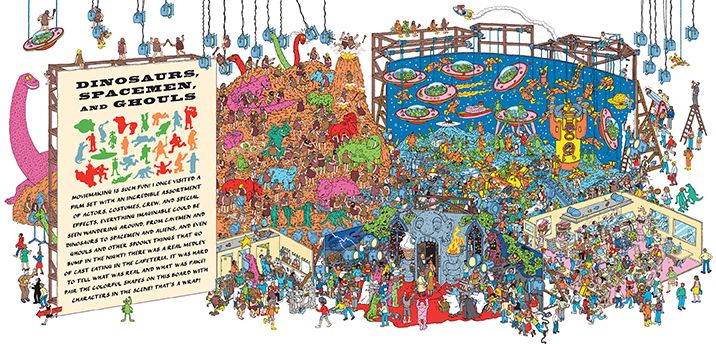 Where's Waldo? Destination: Everywhere!: 12 classic scenes as you've never seen them before!