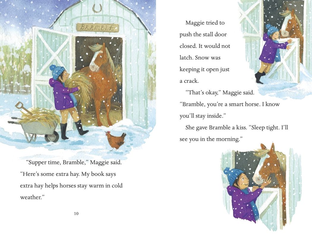 Bramble and Maggie: Snow Day