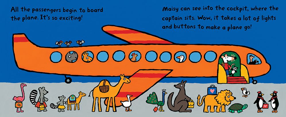 Maisy Goes on a Plane: A Maisy First Experiences Book