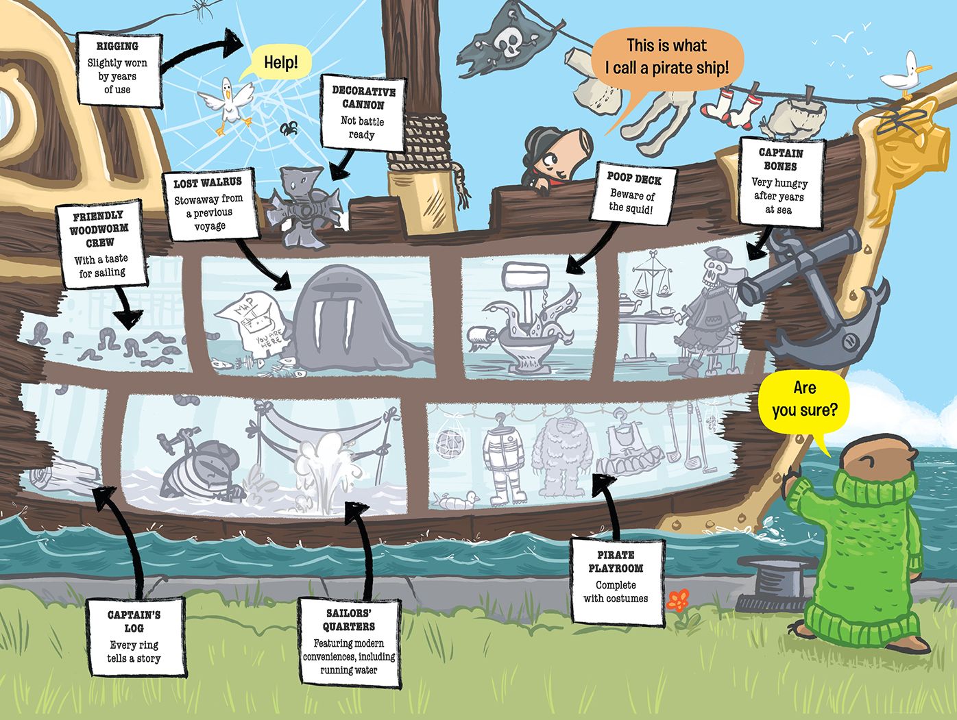 Pigsticks and Harold and the Pirate Treasure