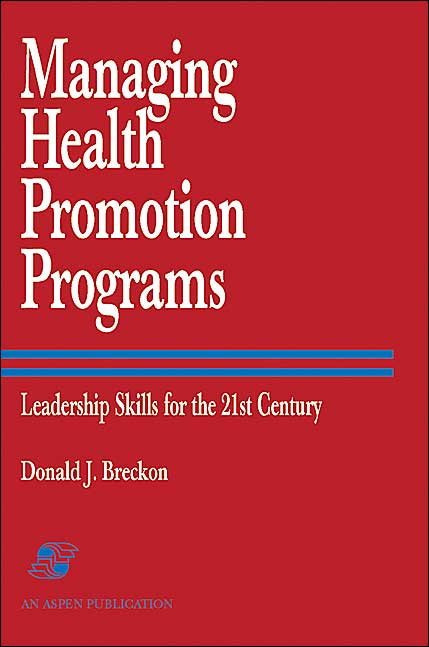 Managing Health Promotion Programs