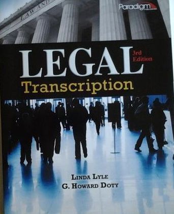 Legal Transcription - Text Only