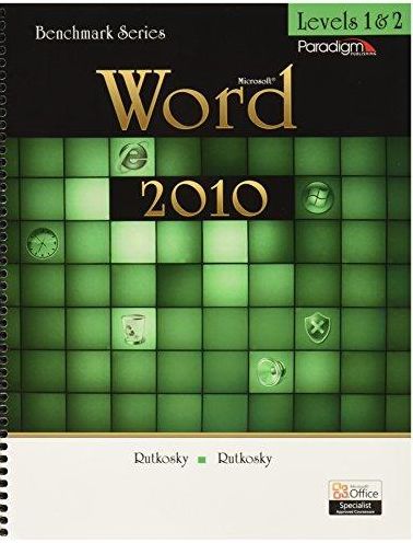 Microsoft Word 2010, Level 1 and 2 - With CD