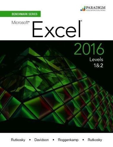 Benchmark: Microsoft Excel 2016, Levels 1 and 2 (Package)
