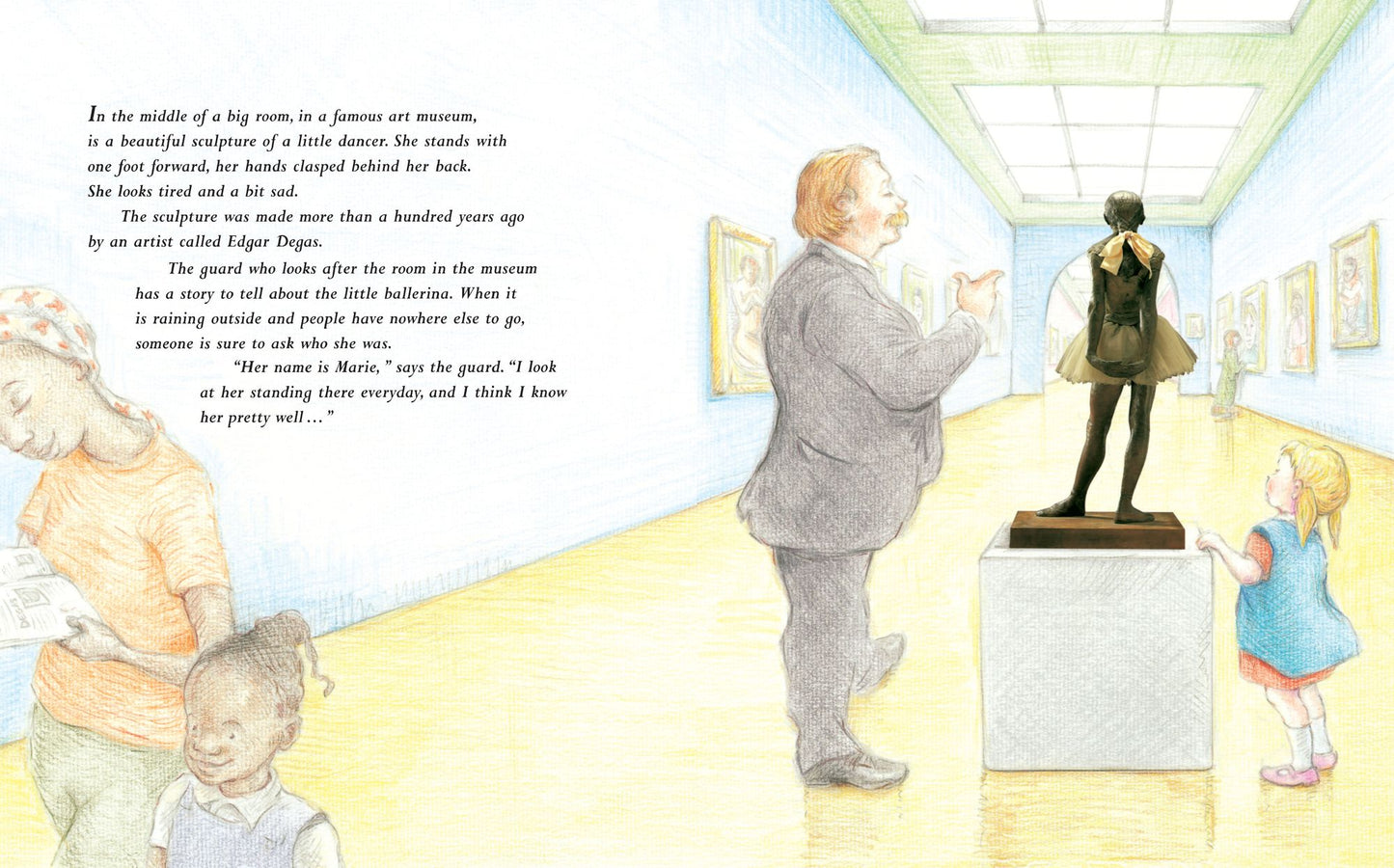 Degas and the Little Dancer (Anholt's Artists Books for Children Series)