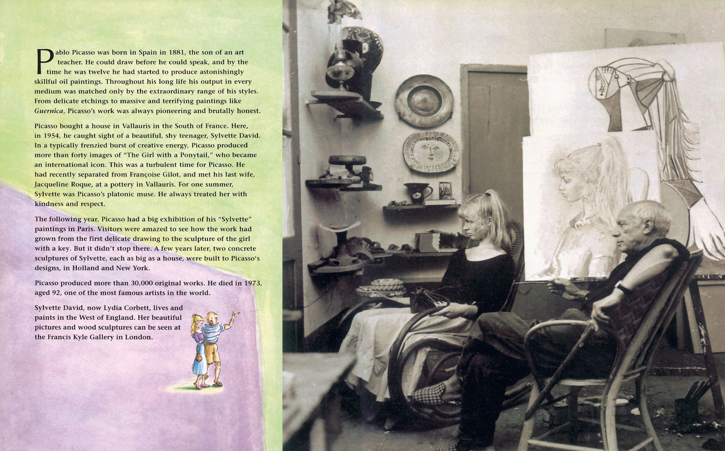 Picasso and the Girl with the Ponytail (Anholt's Artists Books for Children Series)
