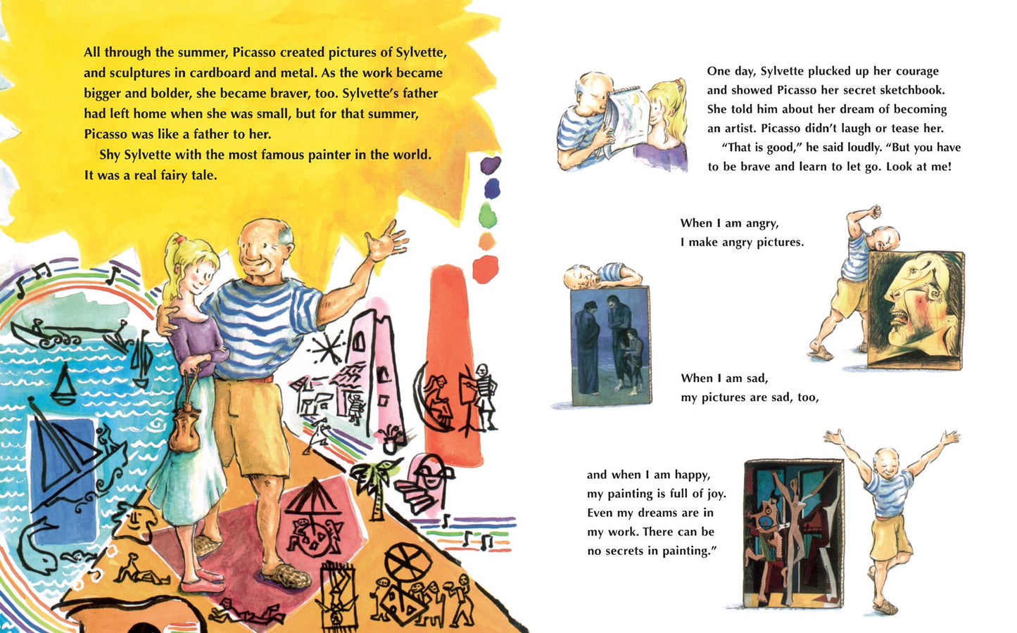 Picasso and the Girl with the Ponytail (Anholt's Artists Books for Children Series)
