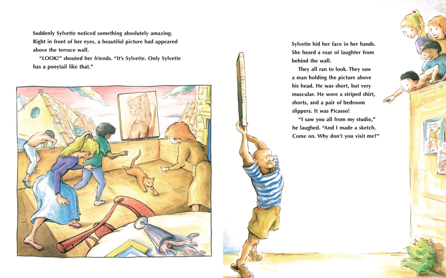 Picasso and the Girl with the Ponytail (Anholt's Artists Books for Children Series)