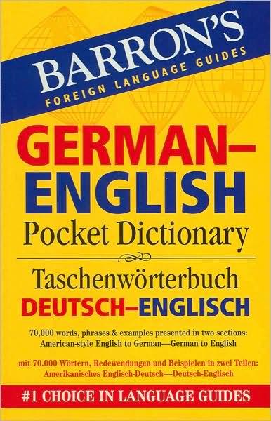 Barron's German-English Pocket Bilingual Dictionary