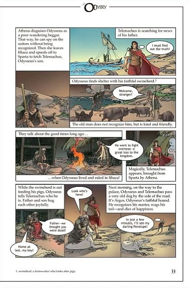 The Odyssey: Barron's Graphic Classics
