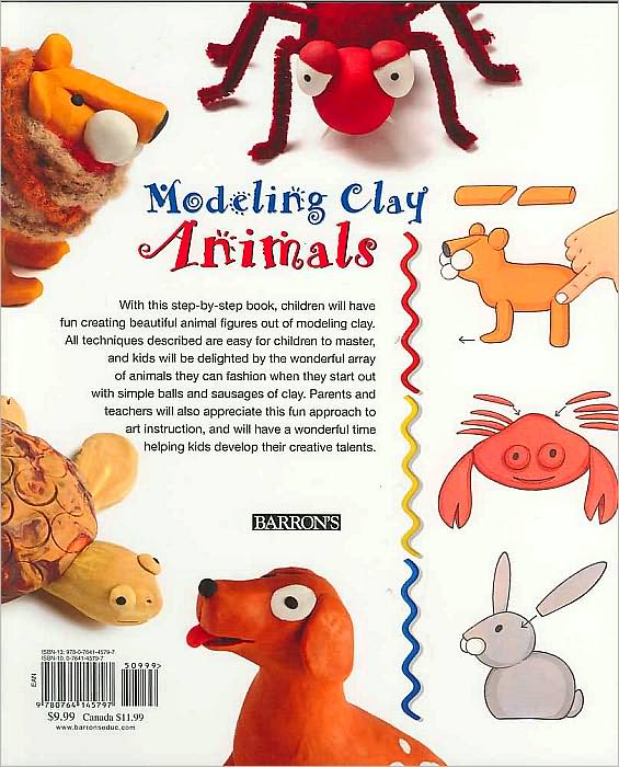 Modeling Clay Animals: Easy-to-Follow Projects in Simple Steps