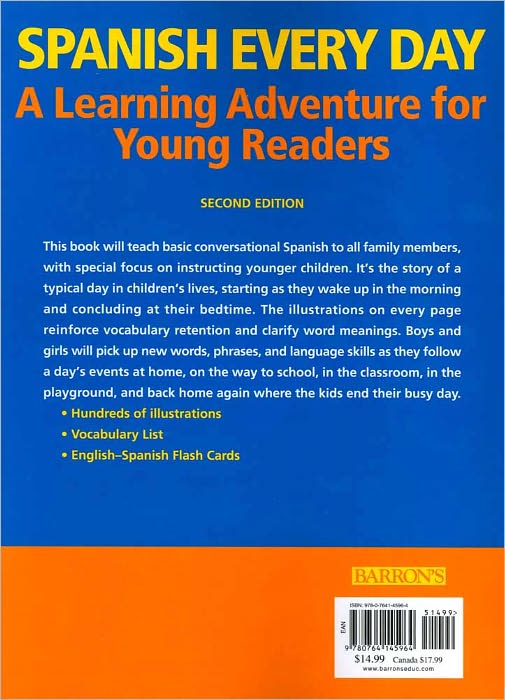 Spanish Every Day: A Learning Adventure for Young Readers