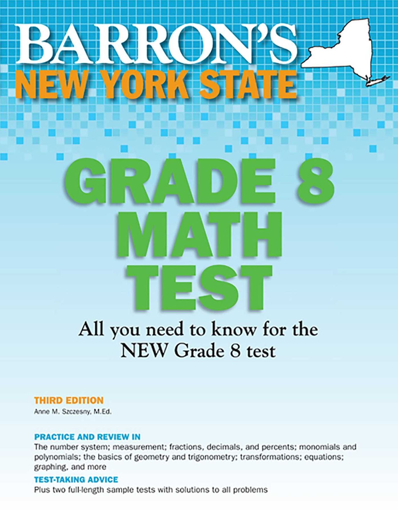 Barron's New York State Grade 8 Math Test, 3rd Edition
