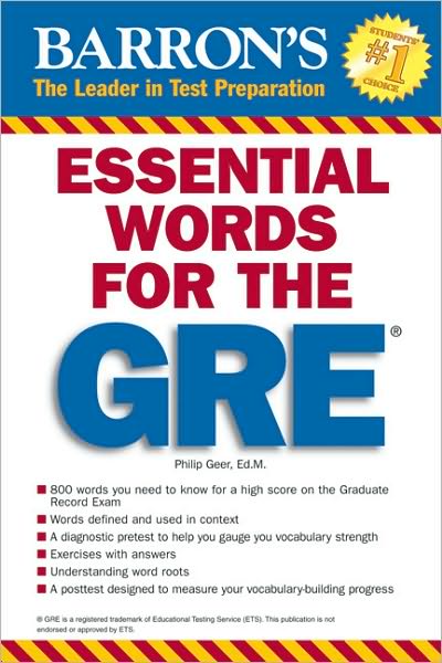 Essential Words For The GRE